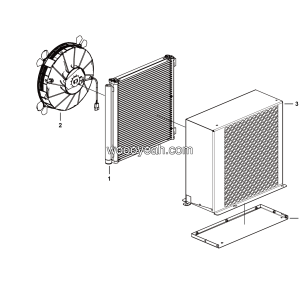 LGMG Off-Highway Dump Truck 2020 - Condenser assy - N9000-4190704130