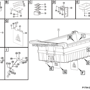 LGMG MT106H 2025 - Body assy - P1704-2717044050.S1B