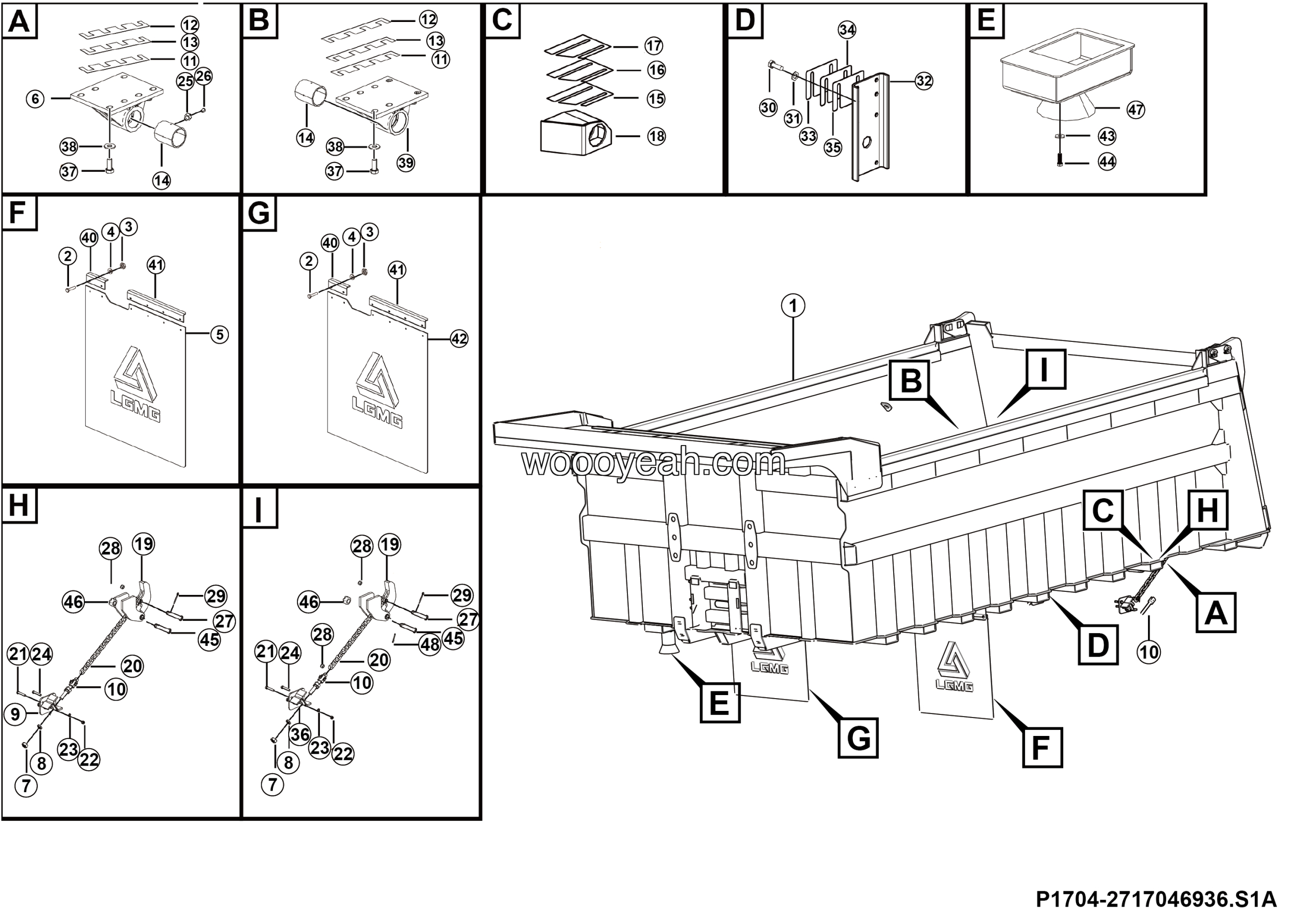 LGMG MT106H 2025 - Body assy - P1704-2717046936.S1A