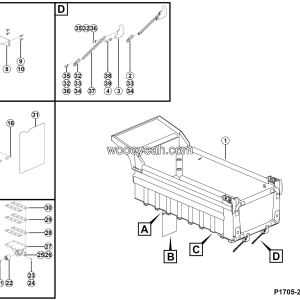 LGMG MT50 2025 - Body assy - P1705-2717051912.S1A