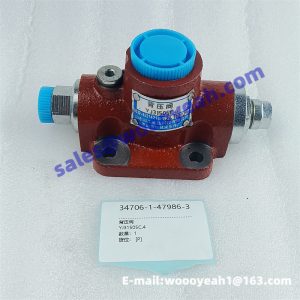 YJ31505C.4 YJ31502B.2 back pressure valve for Lonking CDM833