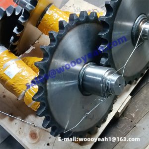 800107296 sprocket and shaft assy for XCMG GR135