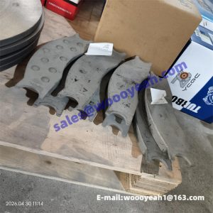 860115230 75700435 75700434 275100191 860142667 brake pad for XCMG LW300F