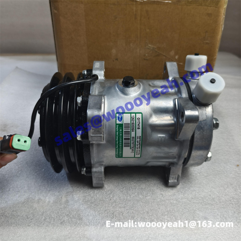 80278773 B9ZZ120079 GY7H15 air conditioner compressor for XCMG
