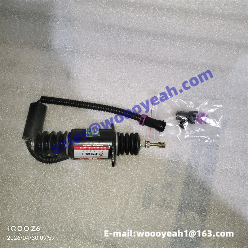D59-105-12 PS05265 SP104235 shut off solenoid valve for Shangchai D6114