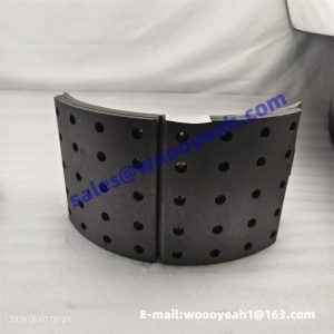 SP271678 SP204550 DZ90149346031 brake shoe for Liugong DW90A