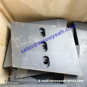 18A6399 18A6398 left and right cutting edge for Liugong