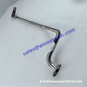 612600114052 4110001013008 W010515540 turbocharger return pipe for Weichai