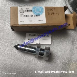 11217664 11224400 11210876 grease cylinder shaft valve for SDLG E6225F